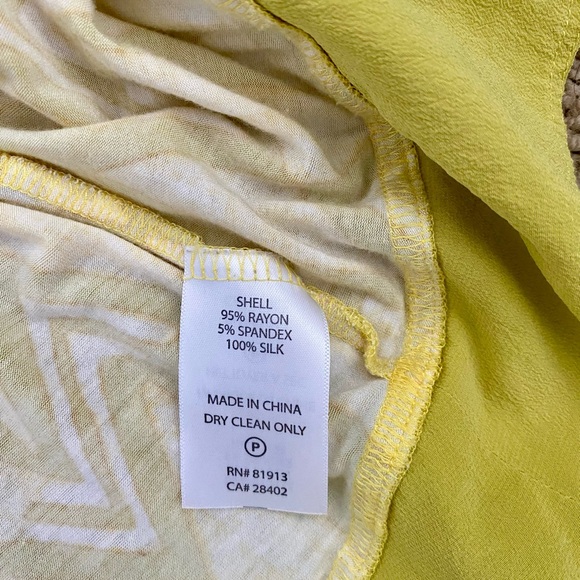 Anthropologie Plenty by Tracy Reese Graphic Print Tunic Shirt - Picture 7 of 7